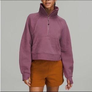 Lululemon Scuba half zip